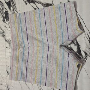 George Multicolor Striped Kids Shorts